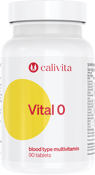 Multivitamini po krvnoj grupi Vital 0 90 tableta