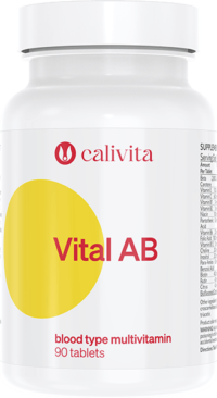 Vital AB multivitamini po krvnim grupama, više od 30 sastojaka - kompleks vitamina, minerala, aminokiselina i bioflavonoida